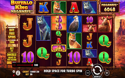Buffalo King Megaways tragamonedas comodíon