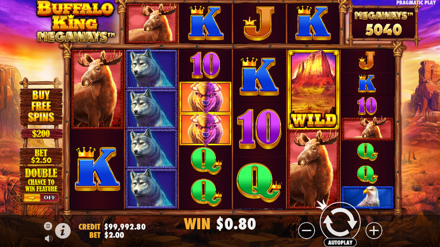 Buffalo King Megaways juega en línea gratis