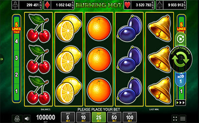 Burning Hot tragamonedas celular