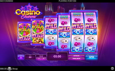 La tragamonedas Casino Charms en el casino online Codere colombiano