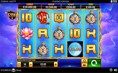 La tragamonedas Lady Slot Game en el casino online Codere colombiano