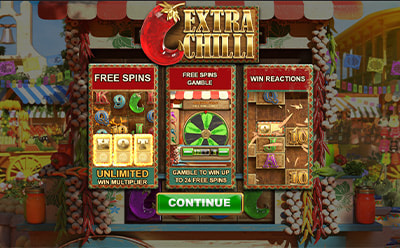 Extra Chilli símbolo Scatter