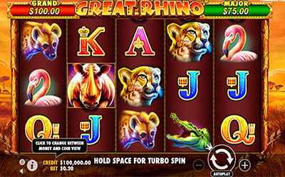 Great Rhino tragamonedas en celular