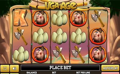 La tragamonedas Uga Age en el casino online Zamba Colombiano